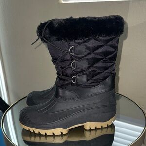 Women's Black Winter Boots